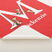 セウス博士のABC：手紙M – 白 |名前の追加 シェルパブランケット (3/4)