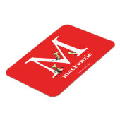 セウス博士のABC:手紙M – 白 |名前の追加 マグネット (左側)