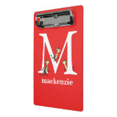 セウス博士のABC：手紙M – 白 |名前の追加 ミニクリップボード (アングル2)