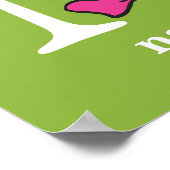 セウス博士のABC:手紙N – 白 |名前の追加 ポスター (角)