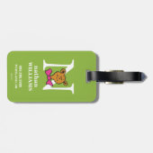 セウス博士のABC:手紙N – 白 |名前の追加 ラゲッジタグ (裏面横)