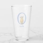 セウス博士のABC：手紙O – 青 |名前の追加 タンブラーグラス (裏面)