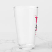 セウス博士のABC：手紙V – ピンク |名前の追加 タンブラーグラス (右)