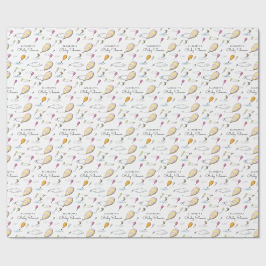 セウス博士 |ああ、あなたが赤ちゃんシャワーに行く場所 ラッピングペーパー (フラット)