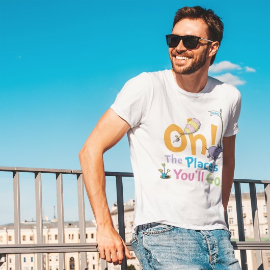 セウス博士 |ああ、行く場所! トライブレンドTシャツ