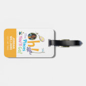 セウス博士 |ああ、行く場所！フォト ラゲッジタグ (裏面横)