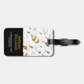 セウス博士 |ああ、行く場所！レトロ ラゲッジタグ (裏面横)