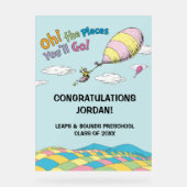 セウス博士 |ああ、行く場所！卒業 アクリルサイン (正面)