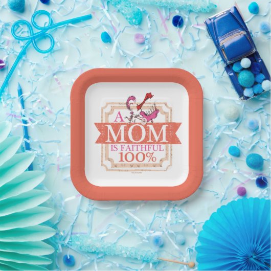 セウス博士 |お母さんが忠実に100% ペーパープレート (パーティー)