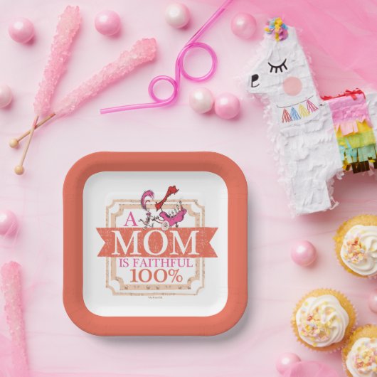 セウス博士 |お母さんが忠実に100% ペーパープレート (パーティー)