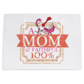 セウス博士 |お母さんが忠実に100% ラージペーパーバッグ (正面)