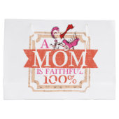 セウス博士 |お母さんが忠実に100% ラージペーパーバッグ (裏面)