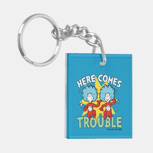 セウス博士 | ここで問題が発生する来こと キーホルダー (正面左)