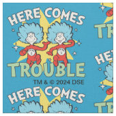 セウス博士 | ここで問題が発生する来こと ファブリック (クローズアップ)