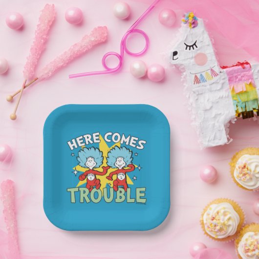 セウス博士 | ここで問題が発生する来こと ペーパープレート (パーティー)