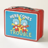 セウス博士 | ここで問題が発生する来こと メタルランチボックス (裏面)