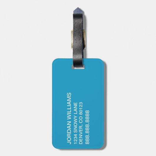 セウス博士 | ここで問題が発生する来こと ラゲッジタグ (裏面縦)