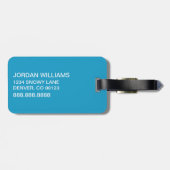 セウス博士 | ここで問題が発生する来こと ラゲッジタグ (裏面横)