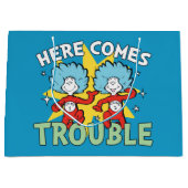 セウス博士 | ここで問題が発生する来こと ラージペーパーバッグ (正面)