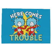 セウス博士 | ここで問題が発生する来こと ラージペーパーバッグ (裏面)