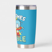 セウス博士 | ここで問題が発生する来こと 保温保冷タンブラー (背面)