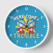 セウス博士 | ここで問題が発生する来こと 壁時計 (正面)