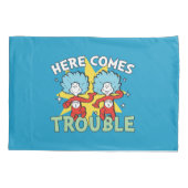 セウス博士 | ここで問題が発生する来こと 枕カバー (裏面-左)