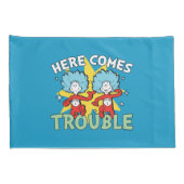 セウス博士 | ここで問題が発生する来こと 枕カバー (裏面-右)