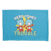 セウス博士 | ここで問題が発生する来こと 枕カバー (正面左)