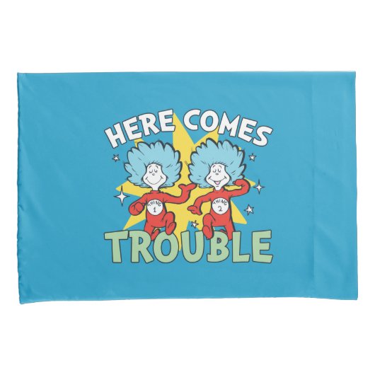 セウス博士 | ここで問題が発生する来こと 枕カバー (正面右)