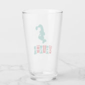 セウス博士 |インチ – 赤と緑 タンブラーグラス (裏面)