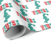 セウス博士 |インチ – 赤と緑 ラッピングペーパー (ロールコーナー)