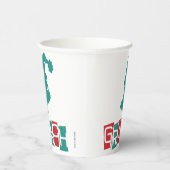 セウス博士 |インチ – 赤と緑 紙コップ (右)