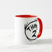 セウス博士 | カスタム Thing One Thing Two マグカップ (正面右)