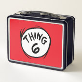 セウス博士 | カスタム Thing One Thing Two メタルランチボックス (裏面)