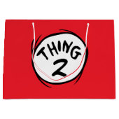 セウス博士 | カスタム Thing One Thing Two ラージペーパーバッグ (正面)