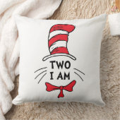 セウス博士 |キャットインザハット – Two I Am誕生日 クッション (ブランケット)