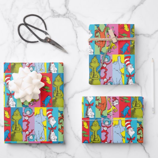 セウス博士 | キャラクタースライス ラッピングペーパーシート (正面)