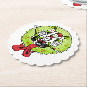 セウス博士 | グインチ | 誰のヴィルのクリスマスの喜び ペーパーコースター (アングル)