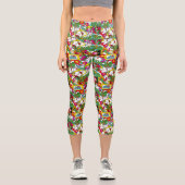 セウス博士 |グラインチパターカラフルン カプリレギンス (正面)