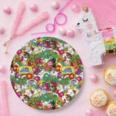 セウス博士 |グラインチパターカラフルン ペーパープレート (パーティー)