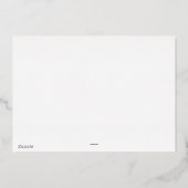 セウス博士 |グラインチファミリーフォトホリデー 箔シーズンカード (裏面)