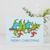 セウス博士 |グラインチ | Thing One Thing Christmas シーズンカード (スタンド正面)