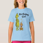 セウス博士 |グランインター冬の誕生日ガール Tシャツ<br><div class="desc">このおもしろいをチェックアウトDr. Suess Grinch冬の誕生日ガールシャツ。</div>