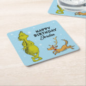 セウス博士 |グランインター冬誕生日 スクエアペーパーコースター (アングル)