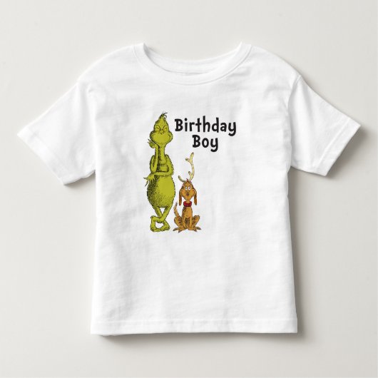 セウス博士 |グランインター冬誕生日 トドラーTシャツ (正面)