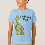 セウス博士 |グランインター冬誕生日 Tシャツ<br><div class="desc">このおもしろいをチェックアウトDr. Suess Grinch Winter誕生日Boyシャツ。</div>