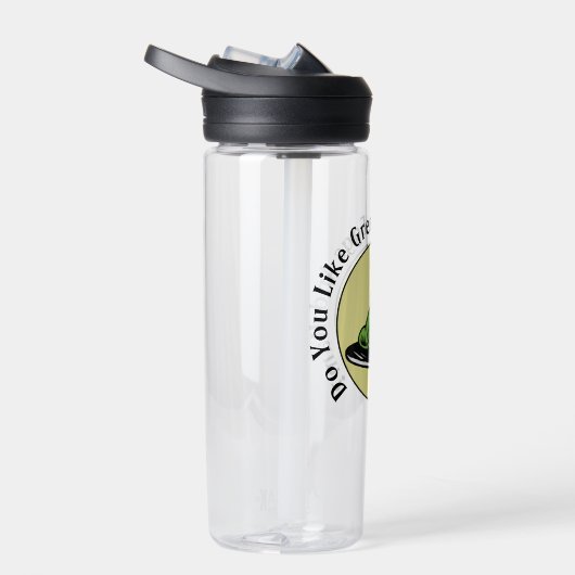 セウス博士 |グリーンエッグとハムアイコン ウォーターボトル (右面)