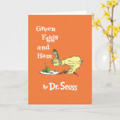 セウス博士 |グリーンエッグとハム カード (黄色い花)