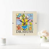 セウス博士 | ストーリーグラフィック スクエア壁時計 (ホーム)